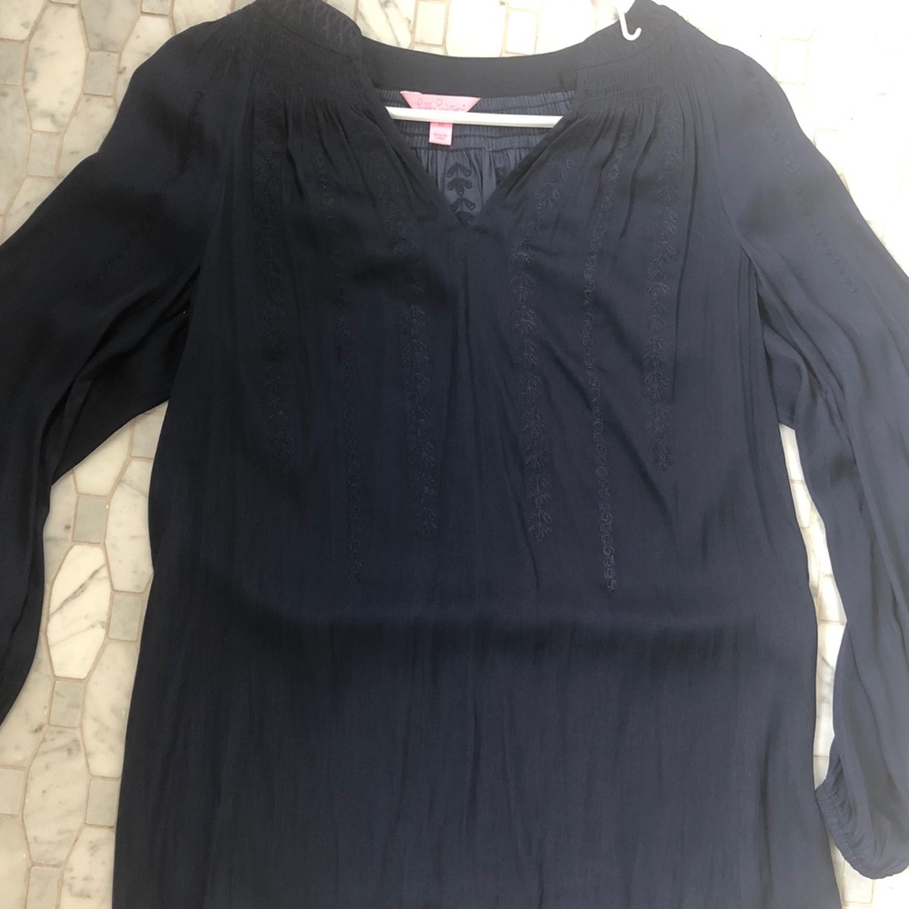 lilly pulitzer long sleeve blouse